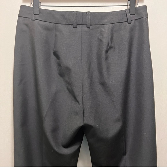 Burberry Uniform Tuxedo Stripe Straight Leg Wool Mohair Pants Size 8 - Picture 5 of 16